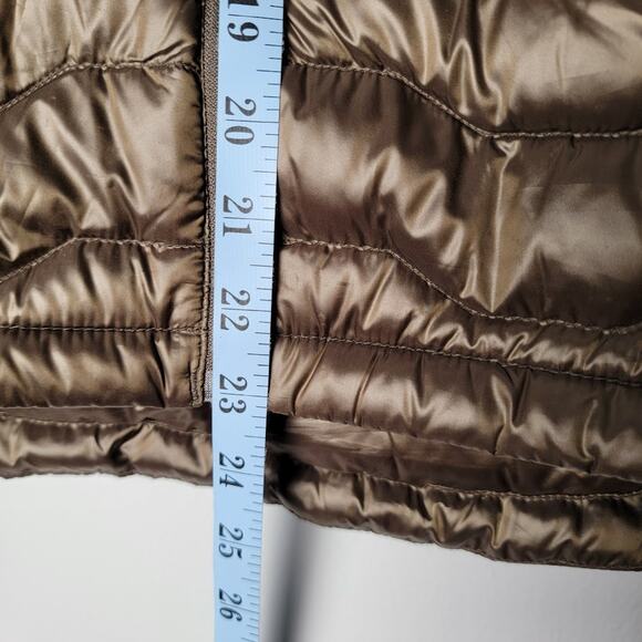 Ariat Ideal 3.0 Down Vest XS Brown Water Repellent Packable Western Outdoor - Picture 6 of 7